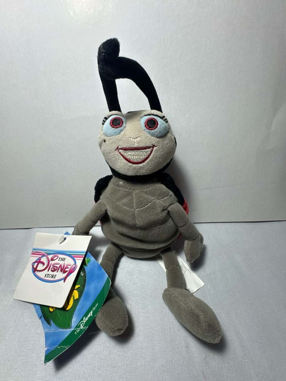 Disney A Bug's Life- Francis Bean Bag Plush RARE & RETIRED w/tags